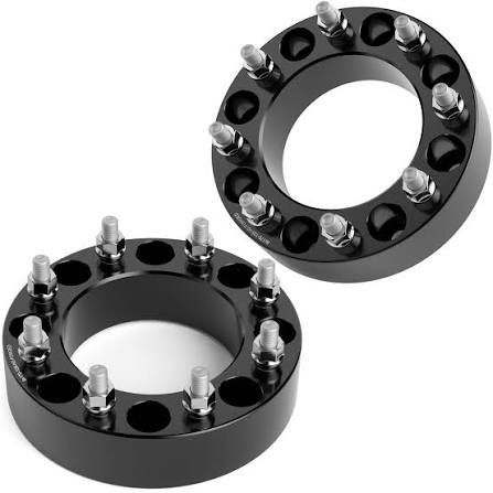 Bora 8x170 Wheel Spacers – 2.0" Forged Aluminum Truck Spacers